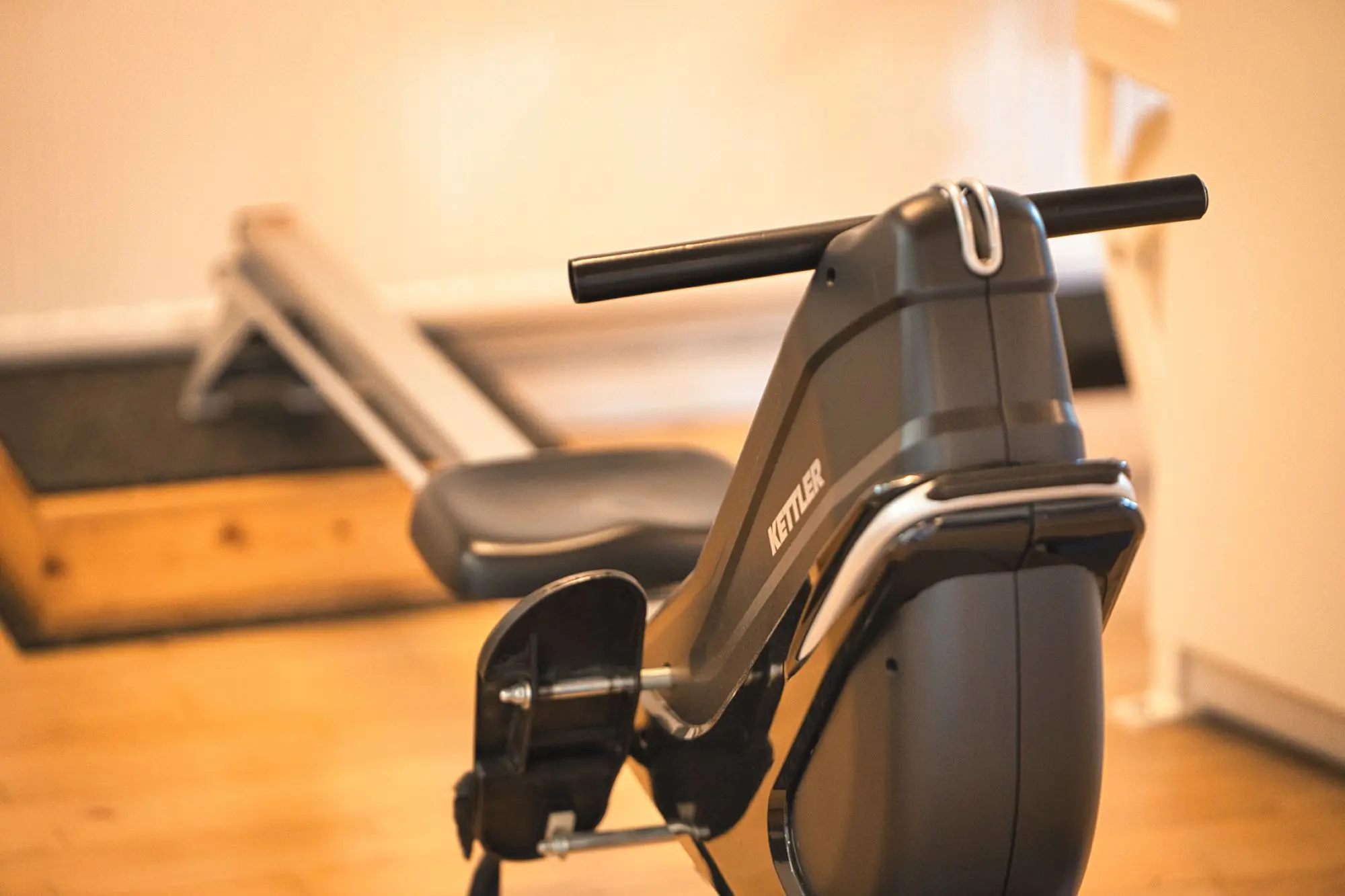 Konditionsmaskine i fitnesscenteret